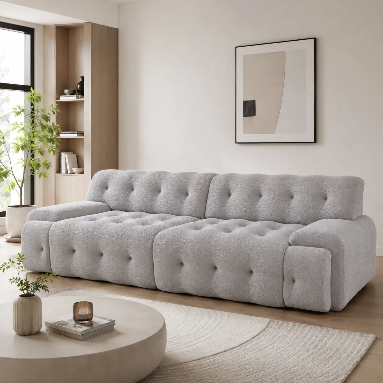 Fendora Fabric Sofa Bed (Water Repellent & Pet Friendly)