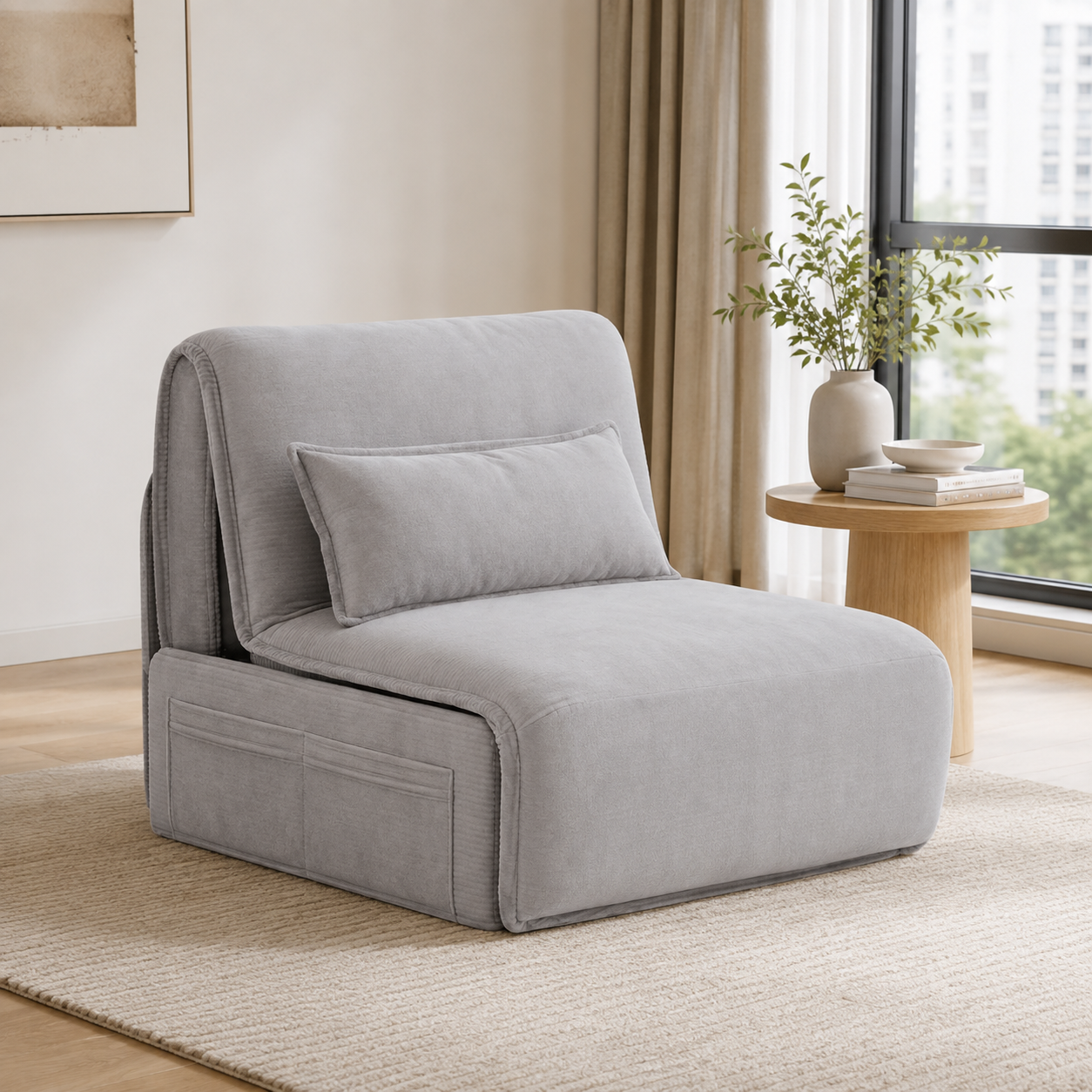 Hadrien Fabric Sofa Bed (Water Repellent & Pet Friendly)