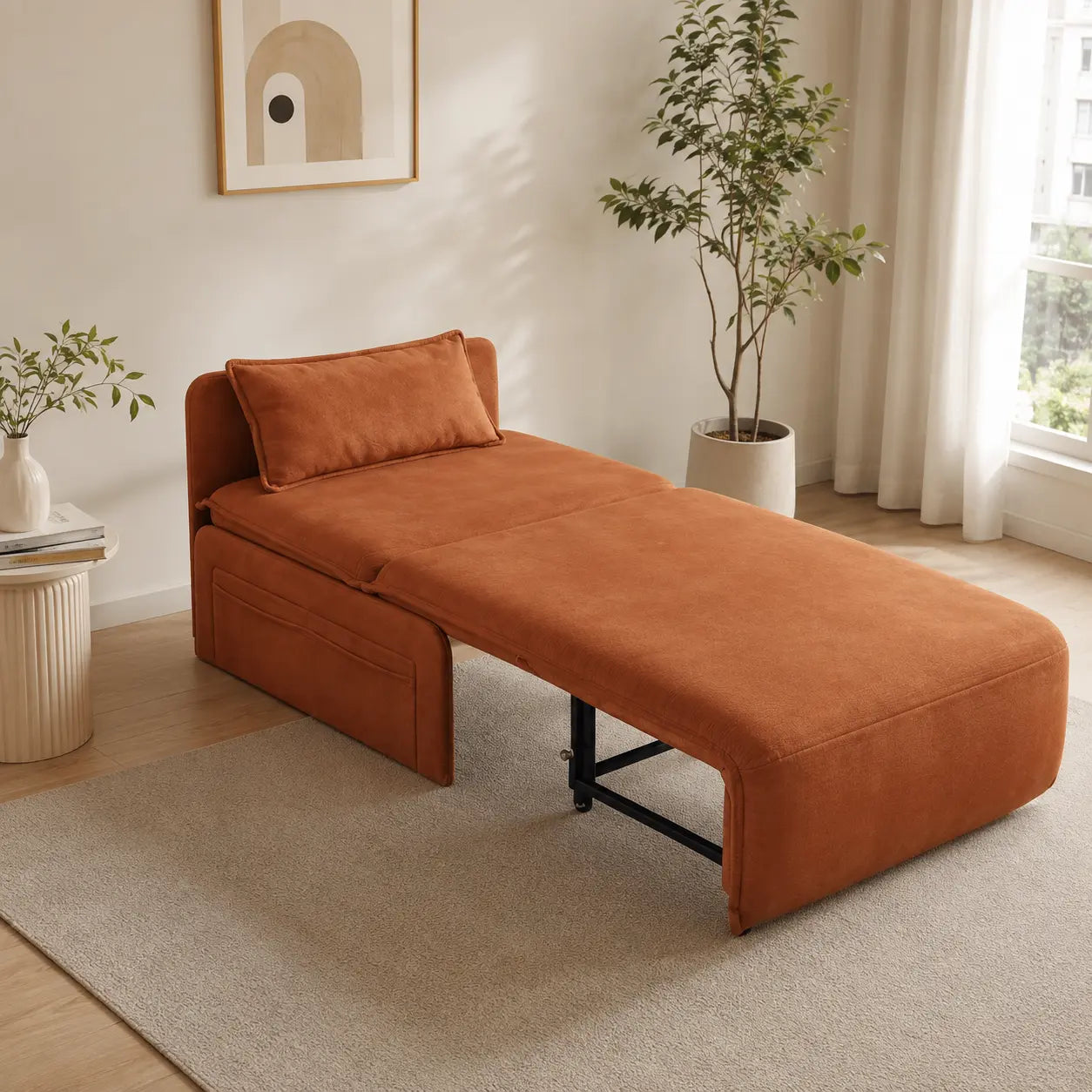 Hadrien Fabric Sofa Bed (Water Repellent & Pet Friendly)