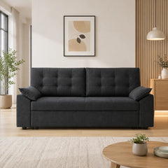 Cevorin Fabric Sofa Bed (Water Repellent & Pet Friendly)