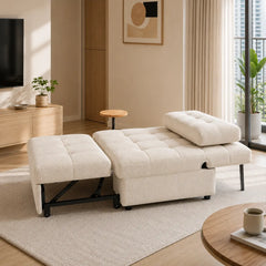Lumeris Fabric Sofa Bed (Water Repellent & Pet Friendly)