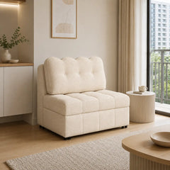 Lumeris Fabric Sofa Bed (Water Repellent & Pet Friendly)