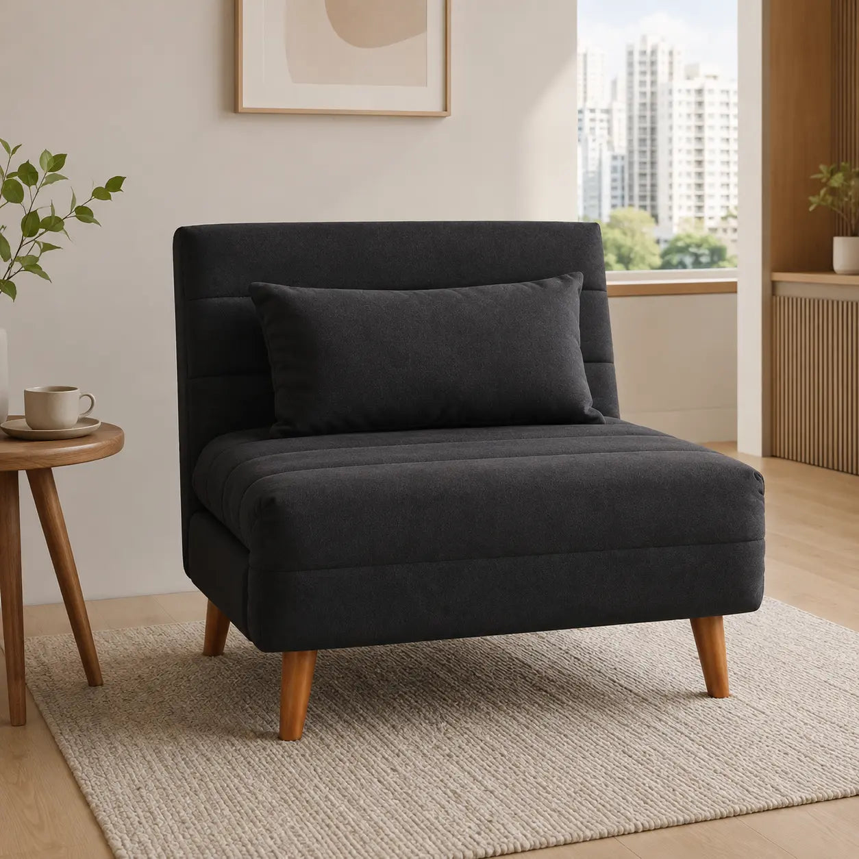 Tervane Fabric Sofa Bed (Water Repellent & Pet Friendly)