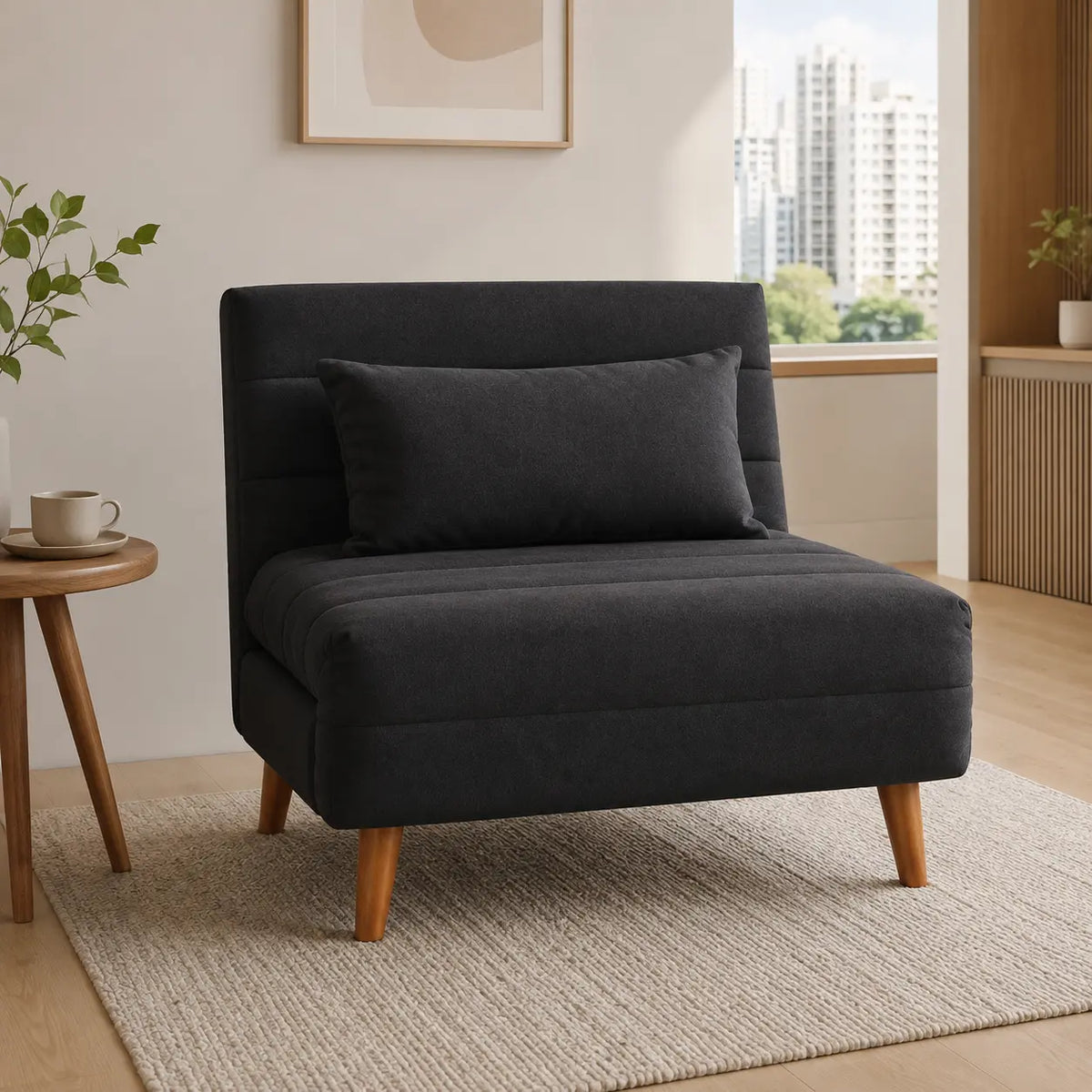 Tervane Fabric Sofa Bed (Water Repellent & Pet Friendly)