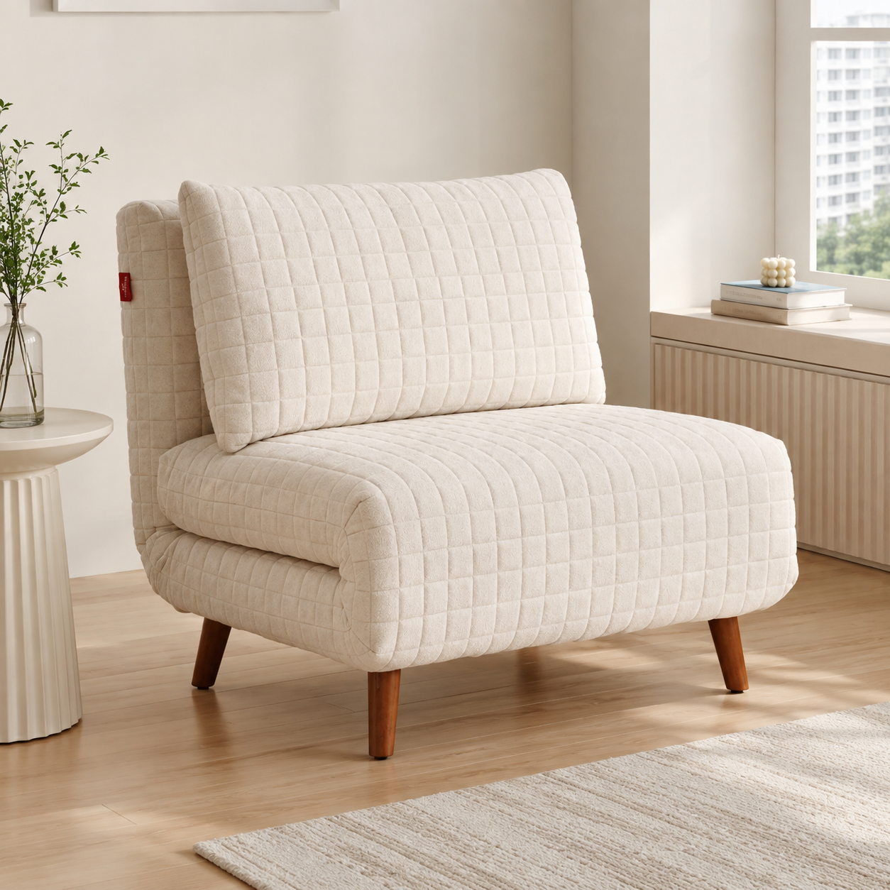 Iveran Fabric Sofa Bed (Water Repellent & Pet Friendly)
