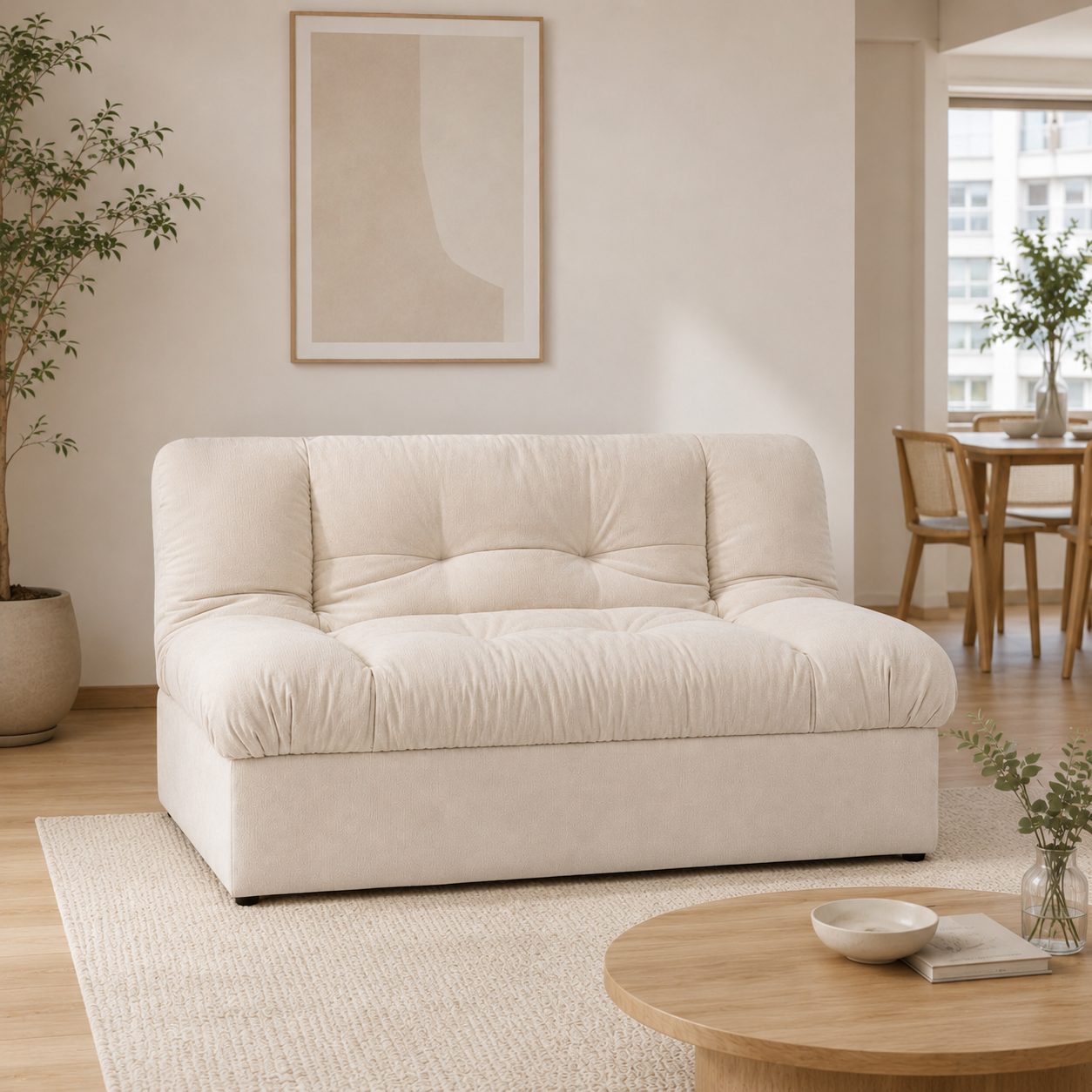 Gaverno Fabric Sofa Bed (Water Repellent & Pet Friendly)