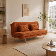 Zorven Fabric Sofa Bed (Water Repellent & Pet Friendly)