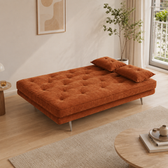Zorven Fabric Sofa Bed (Water Repellent & Pet Friendly)