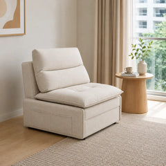 Bellvian Fabric Sofa Bed (Water Repellent & Pet Friendly)