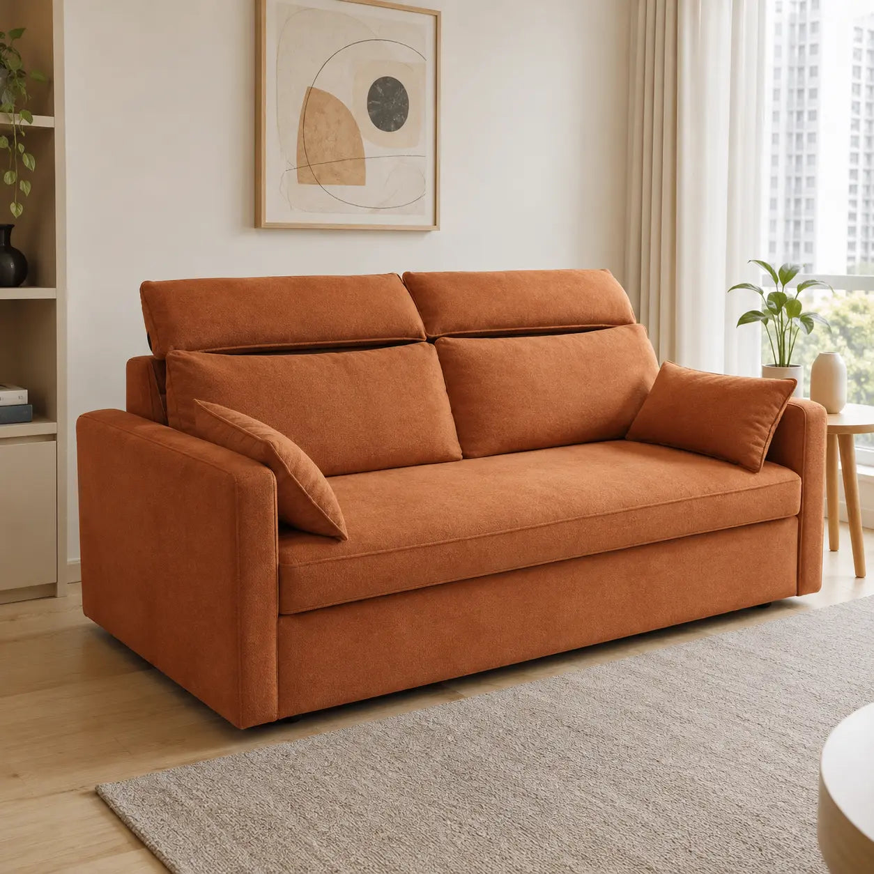 Esmorin Fabric Sofa Bed (Water Repellent & Pet Friendly)