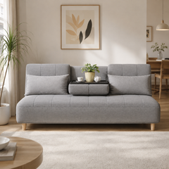 Demeran Fabric Sofa Bed (Water Repellent & Pet Friendly)