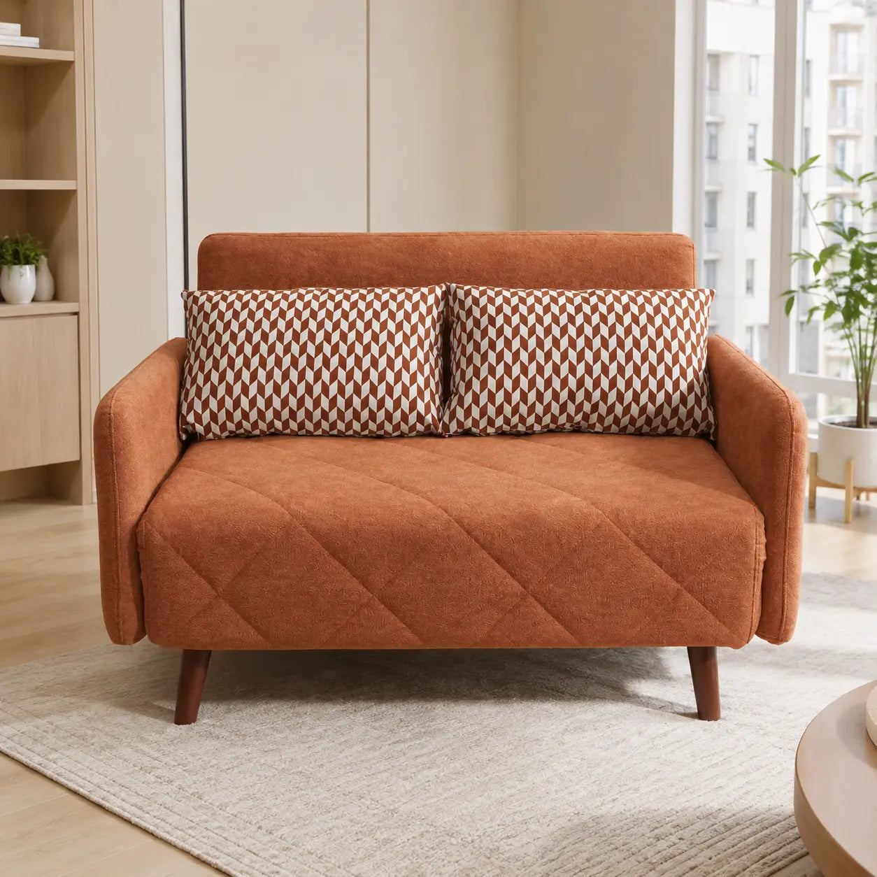 Neldora Fabric Sofa Bed (Water Repellent & Pet Friendly)