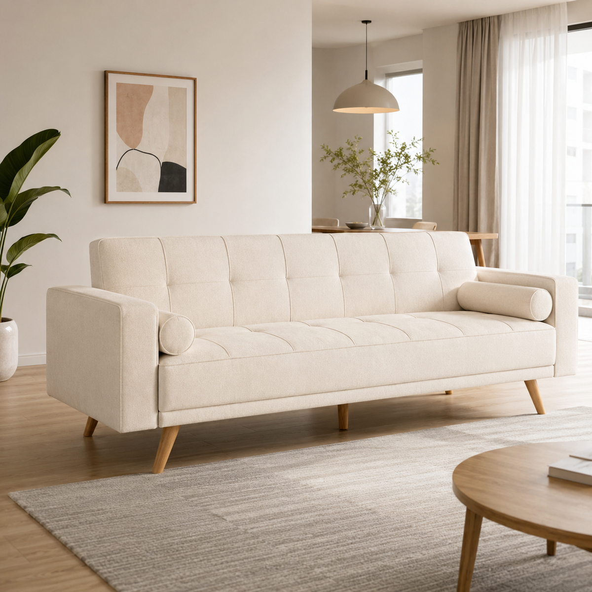 Cestrel Fabric Sofa Bed (Water Repellent & Pet Friendly)