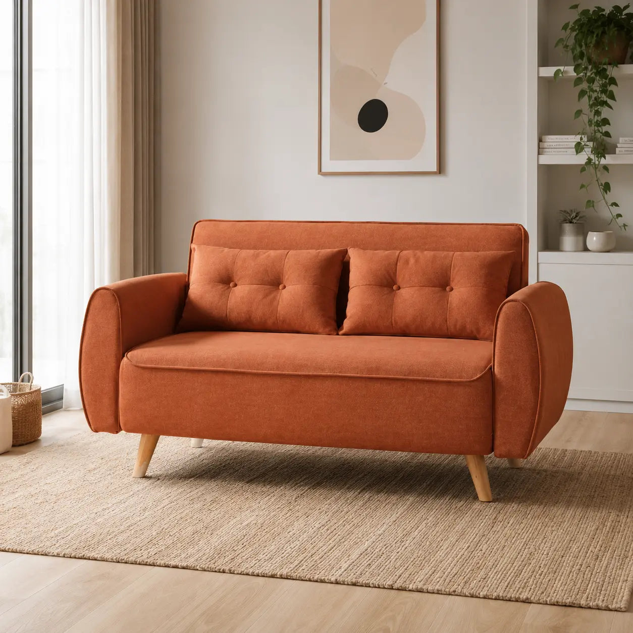 Mavren Fabric Sofa Bed (Water Repellent &amp; Pet Friendly)