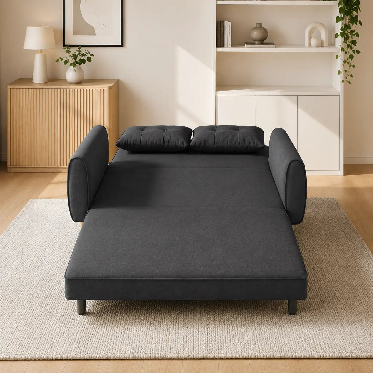 Mavren Fabric Sofa Bed (Water Repellent &amp; Pet Friendly)