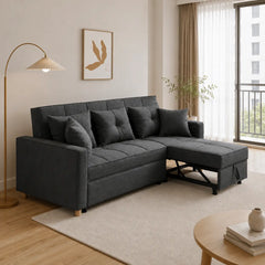Javero Fabric Sofa Bed (Water Repellent &amp; Pet Friendly)