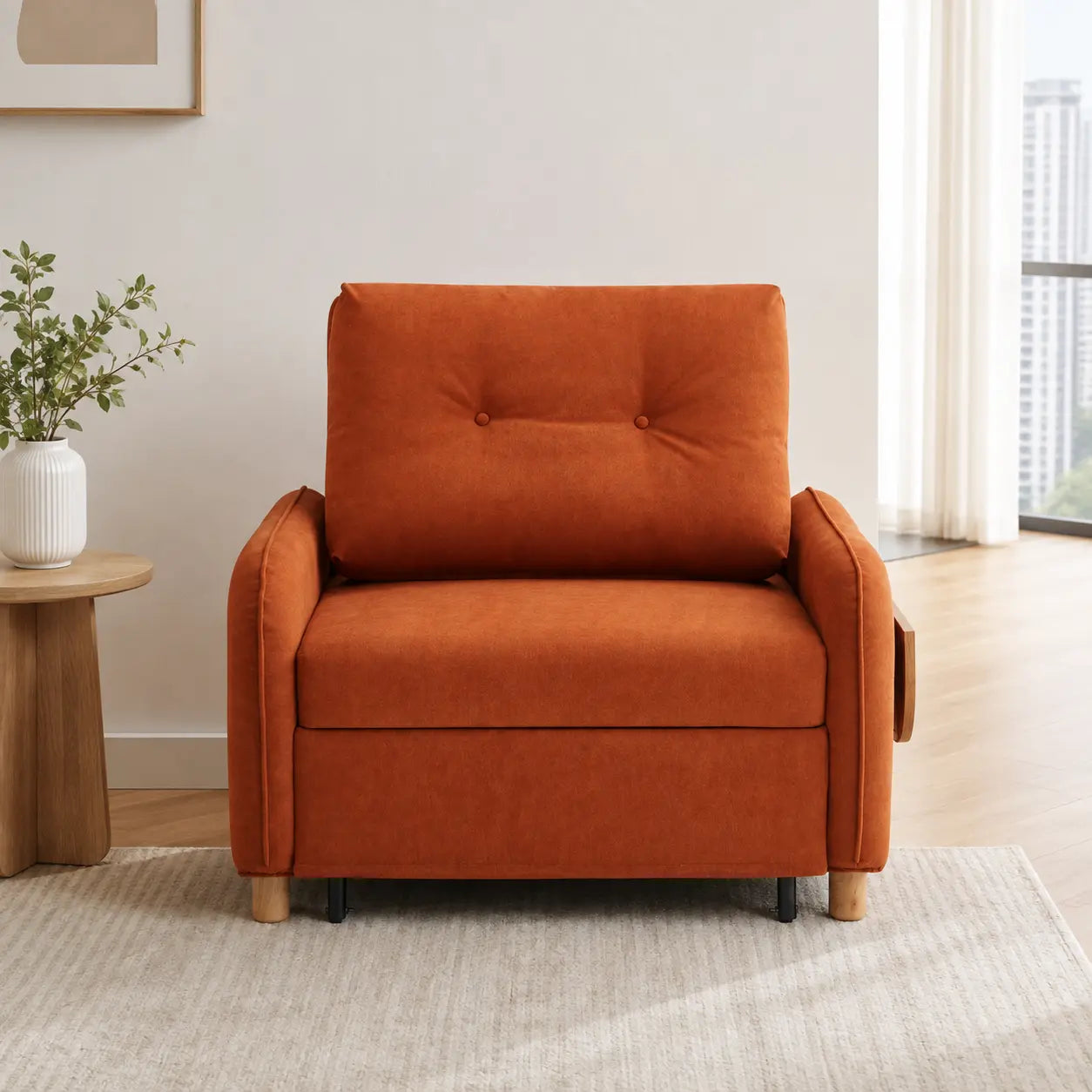Briselle Fabric Sofa Bed (Water Repellent & Pet Friendly)
