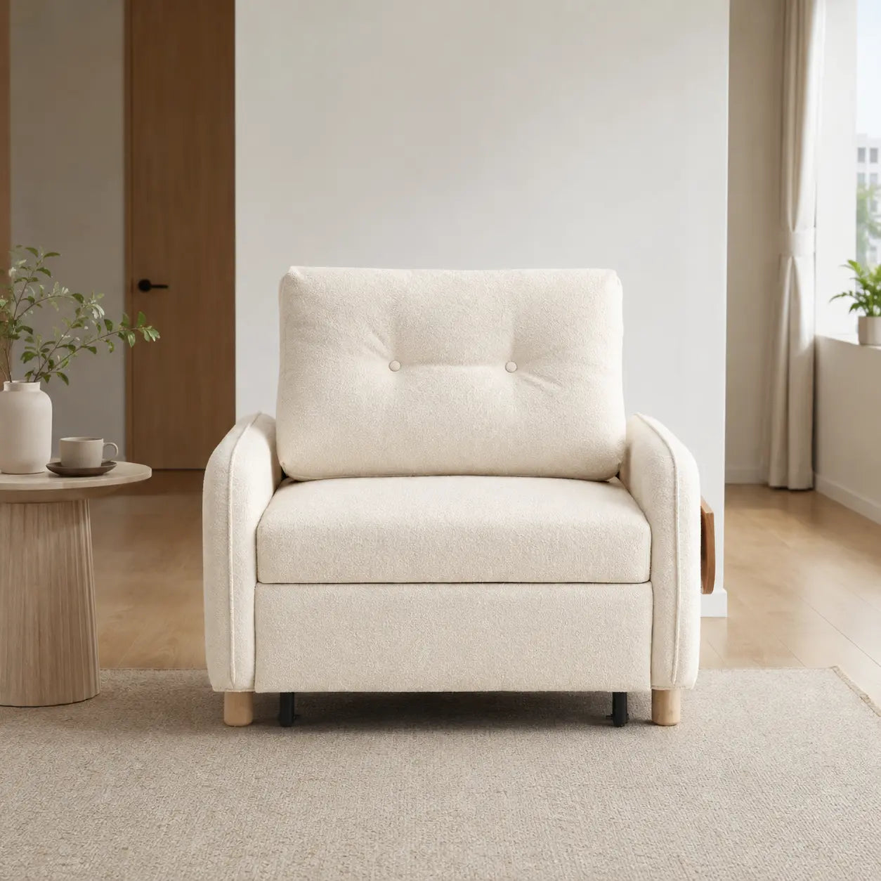 Briselle Fabric Sofa Bed (Water Repellent & Pet Friendly)