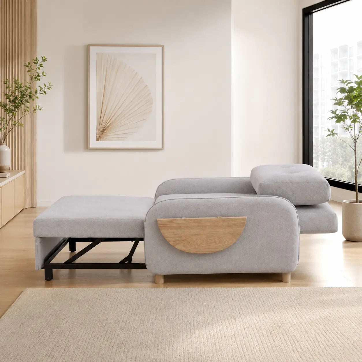 Briselle Fabric Sofa Bed (Water Repellent & Pet Friendly)