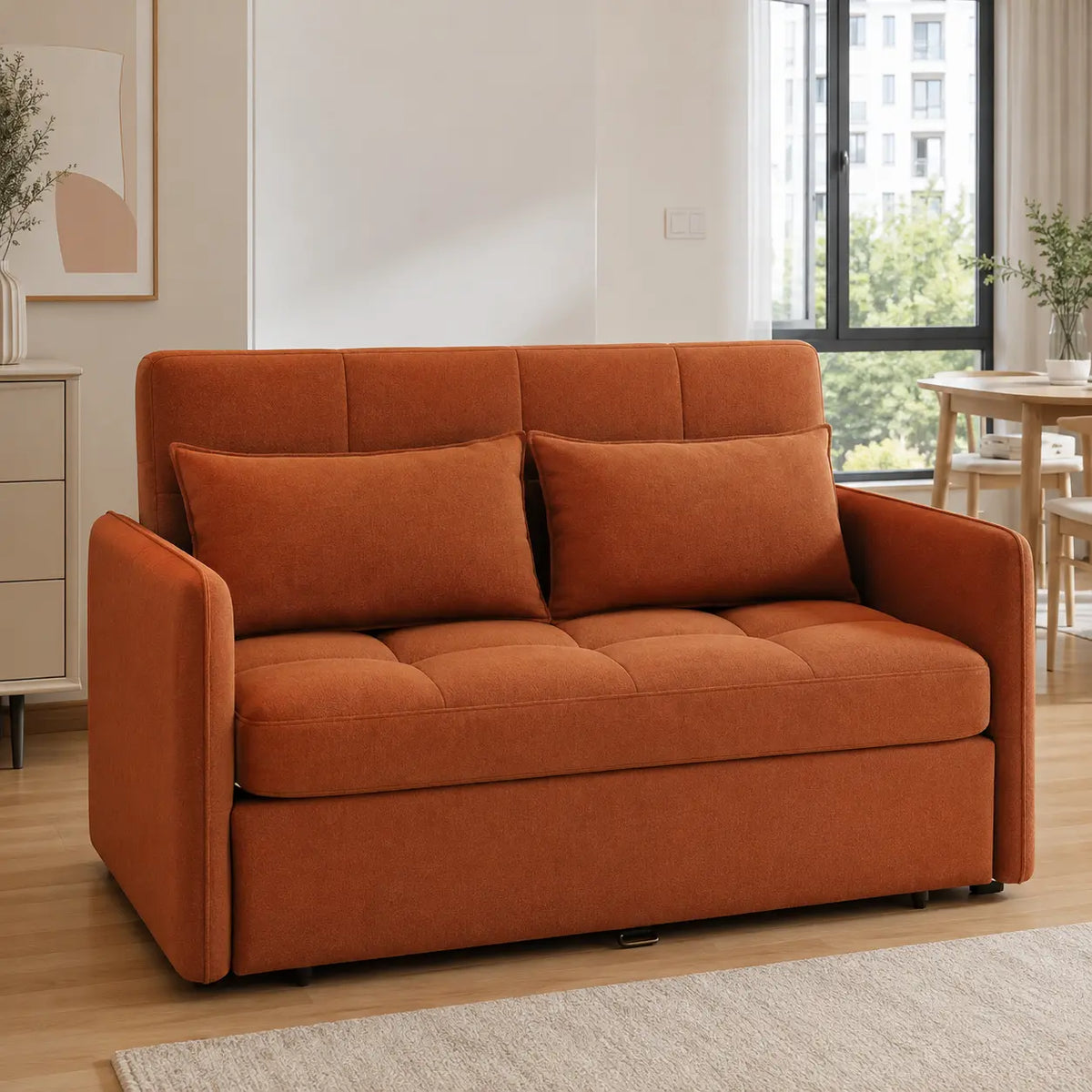 Selvarin Fabric Sofa Bed (Water Repellent & Pet Friendly) CW