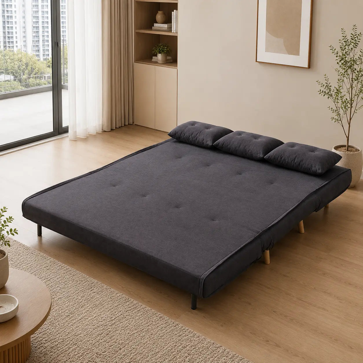Pellaro Fabric Sofa Bed (Water Repellent & Pet Friendly)