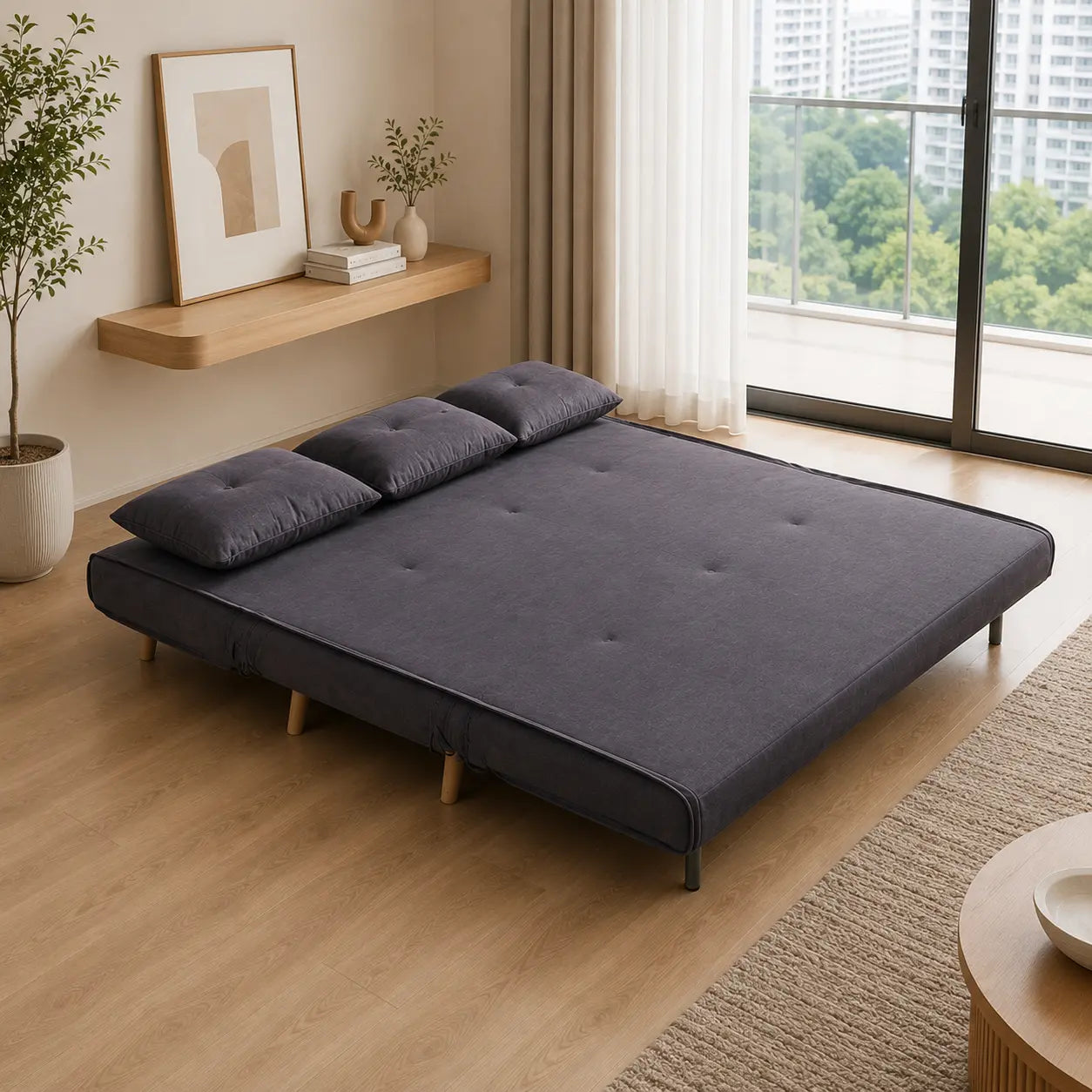 Pellaro Fabric Sofa Bed (Water Repellent & Pet Friendly)
