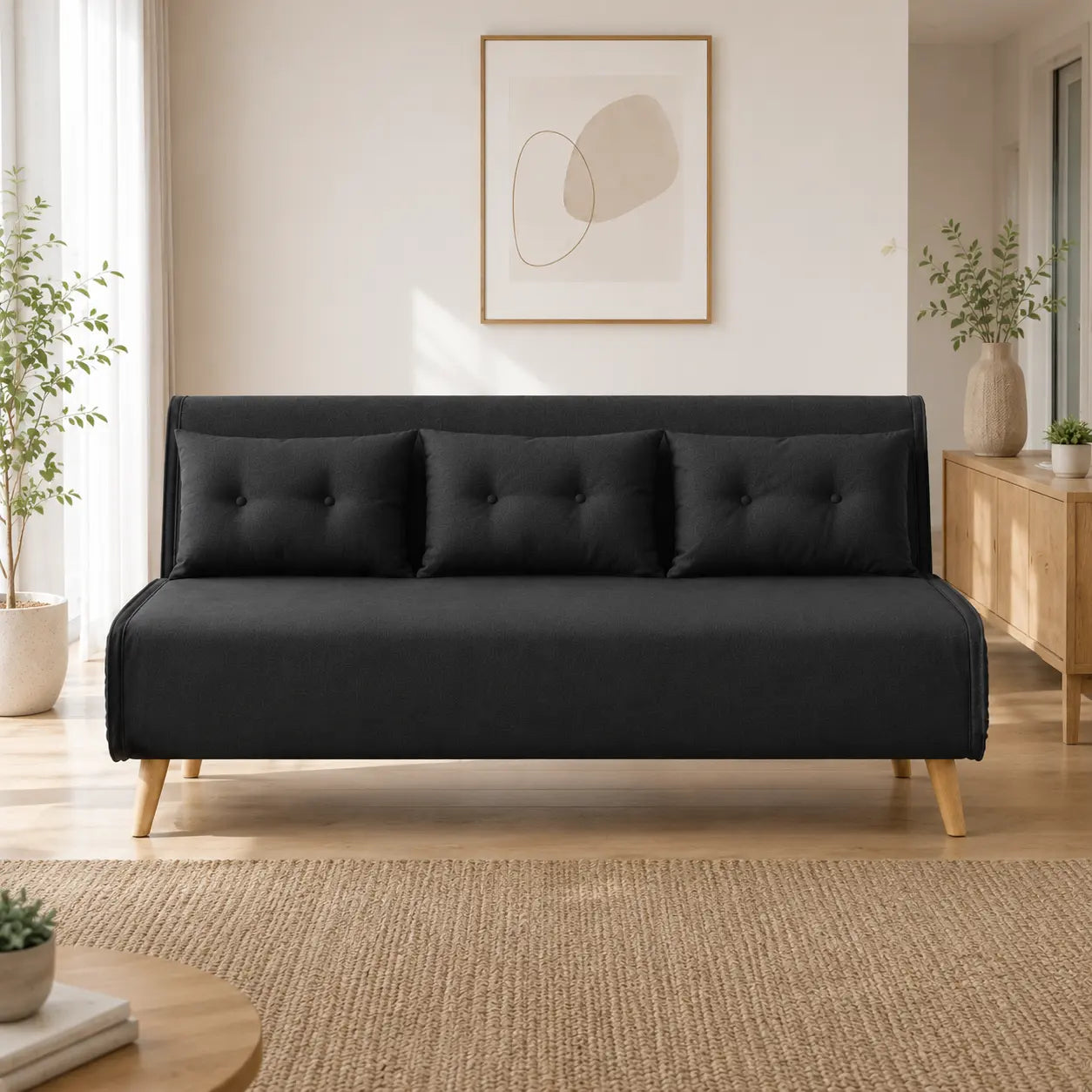 Pellaro Fabric Sofa Bed (Water Repellent & Pet Friendly)