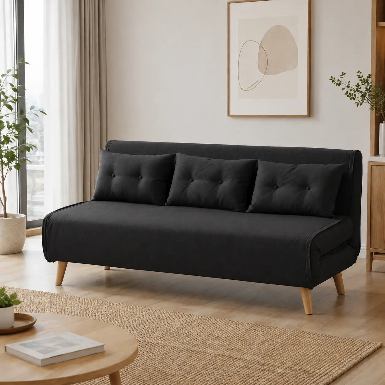 Pellaro Fabric Sofa Bed (Water Repellent & Pet Friendly)