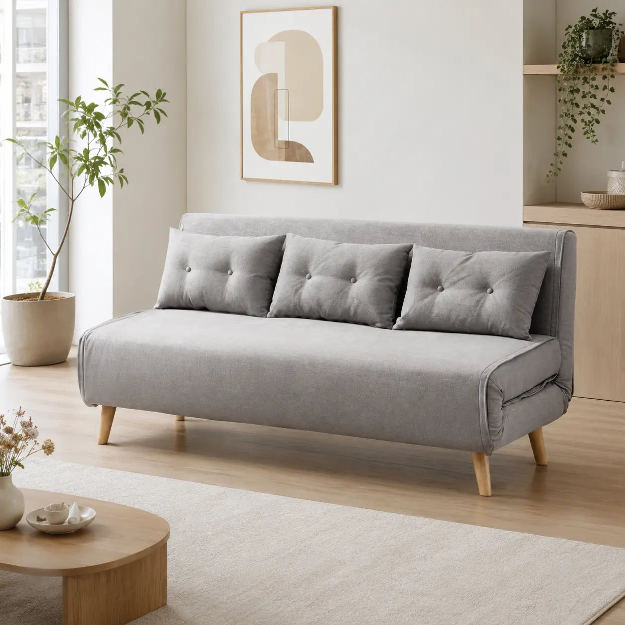 Pellaro Fabric Sofa Bed (Water Repellent & Pet Friendly)