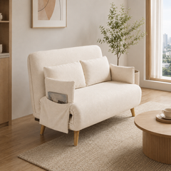 Quenric Fabric Sofa Bed (Water Repellent & Pet Friendly)