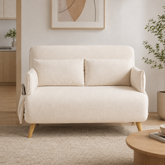 Quenric Fabric Sofa Bed (Water Repellent & Pet Friendly)