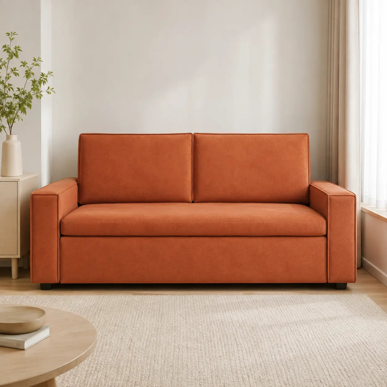 Mersano Fabric Sofa Bed (Water Repellent & Pet Friendly)