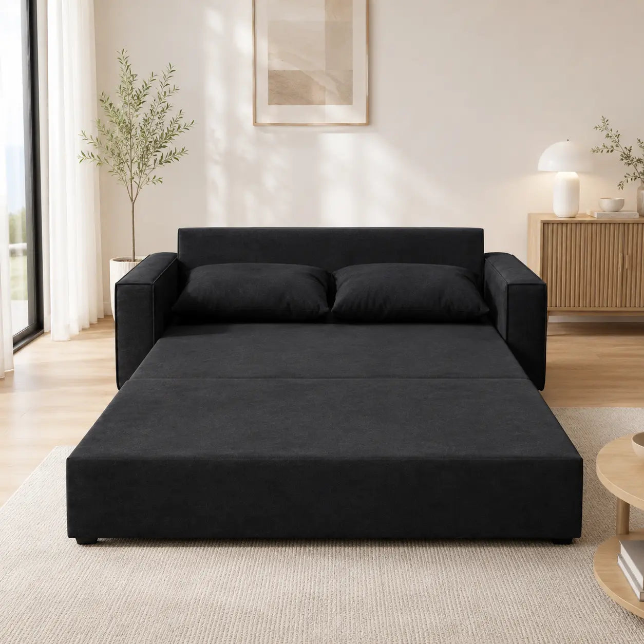 Mersano Fabric Sofa Bed (Water Repellent & Pet Friendly)