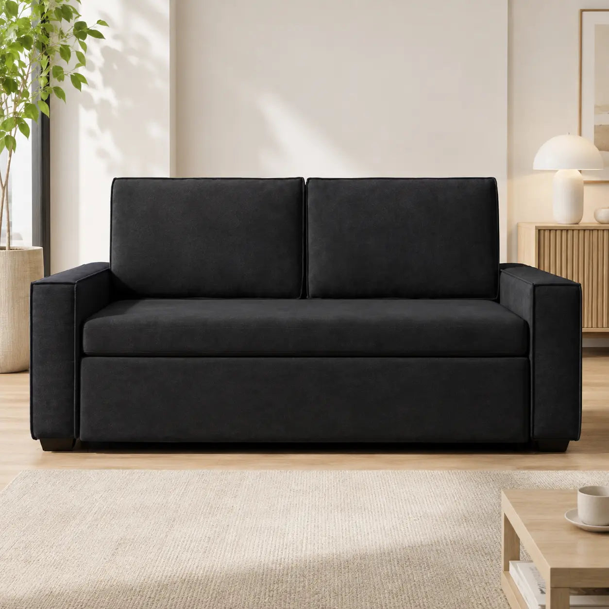 Mersano Fabric Sofa Bed (Water Repellent & Pet Friendly)
