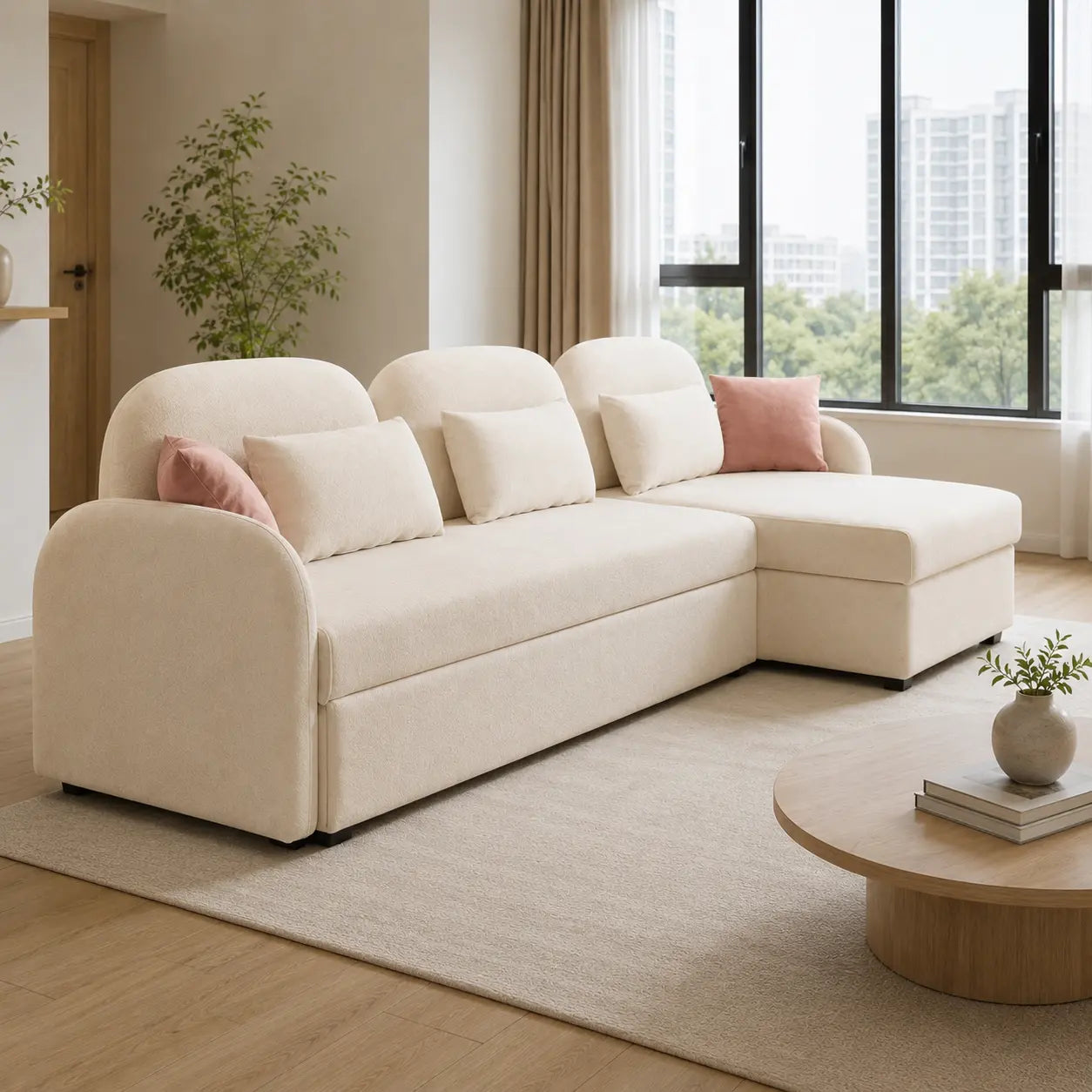 Tressan Fabric Sofa Bed (Water Repellent & Pet Friendly)