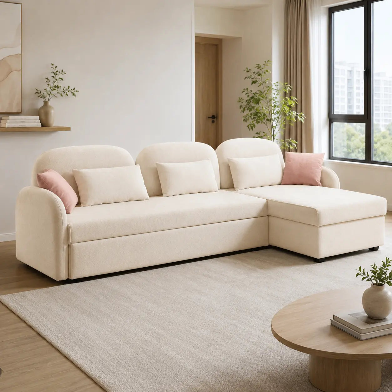Tressan Fabric Sofa Bed (Water Repellent & Pet Friendly)