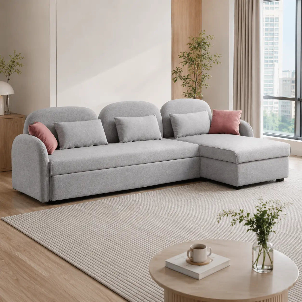 Tressan Fabric Sofa Bed (Water Repellent & Pet Friendly)