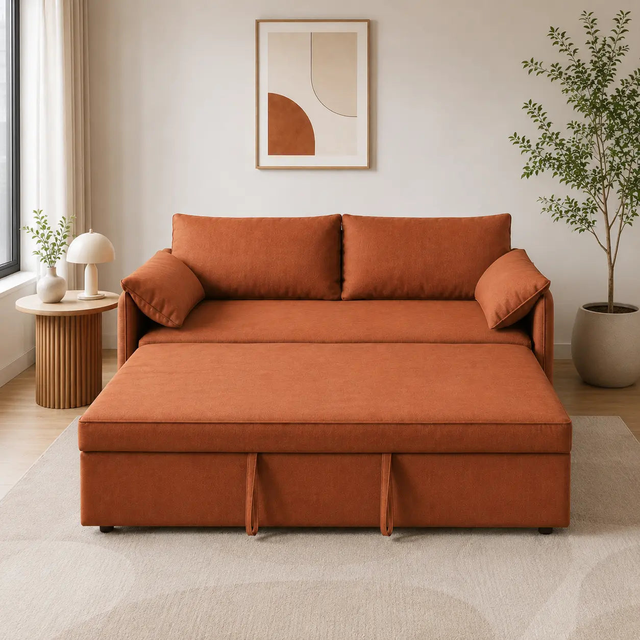 Karselle Fabric Sofa Bed (Water Repellent & Pet Friendly)