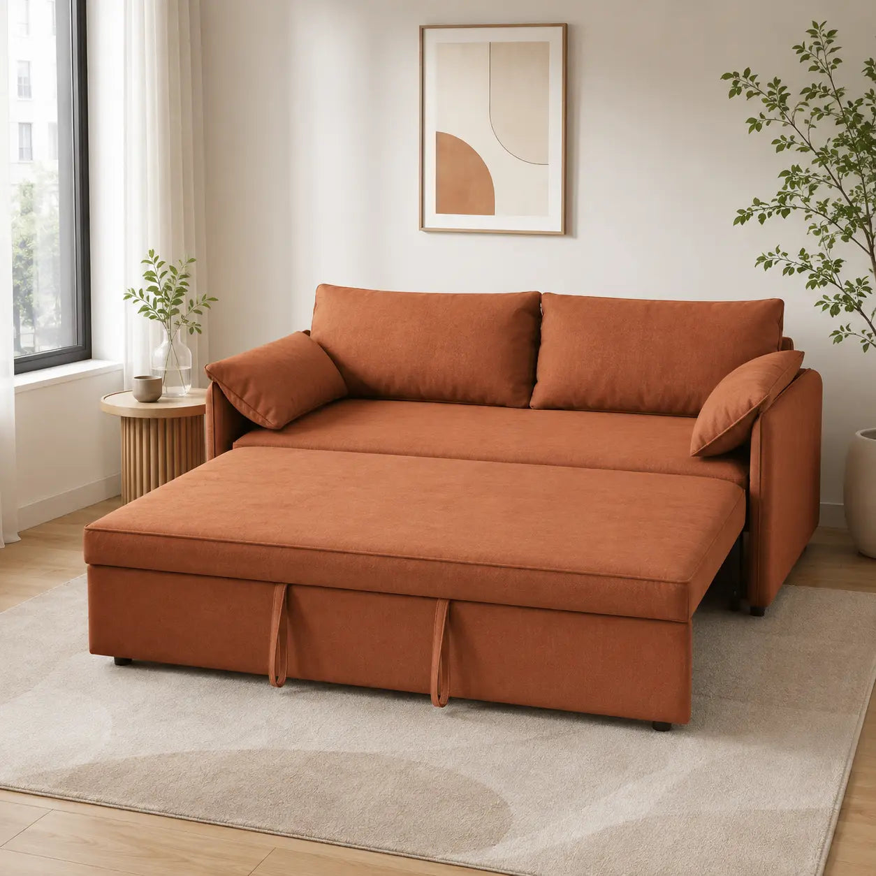 Karselle Fabric Sofa Bed (Water Repellent & Pet Friendly)