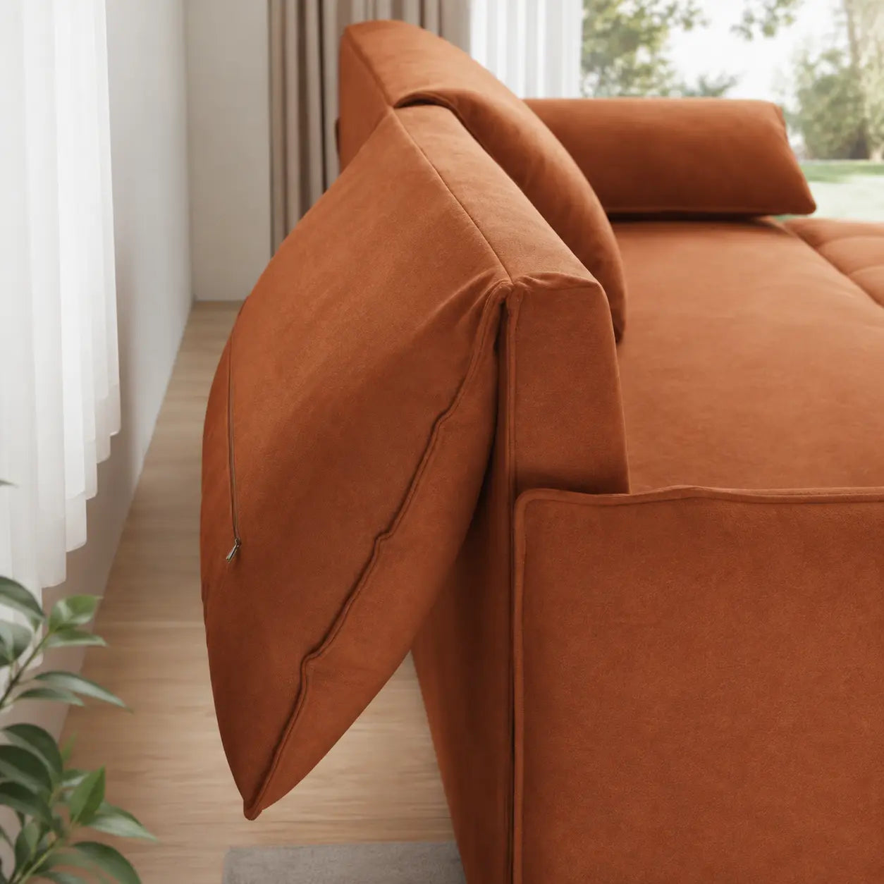 Karselle Fabric Sofa Bed (Water Repellent & Pet Friendly)