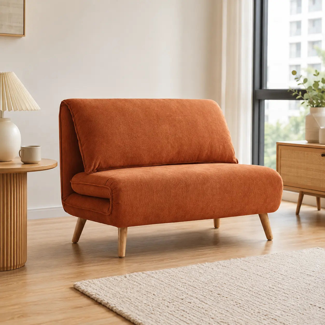 Orsian Fabric Sofa Bed (Water Repellent & Pet Friendly)