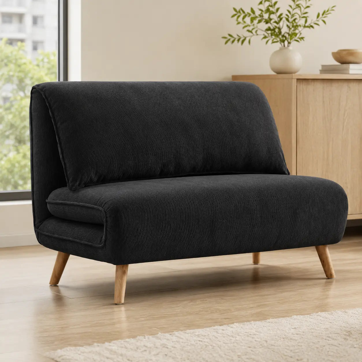 Orsian Fabric Sofa Bed (Water Repellent & Pet Friendly)