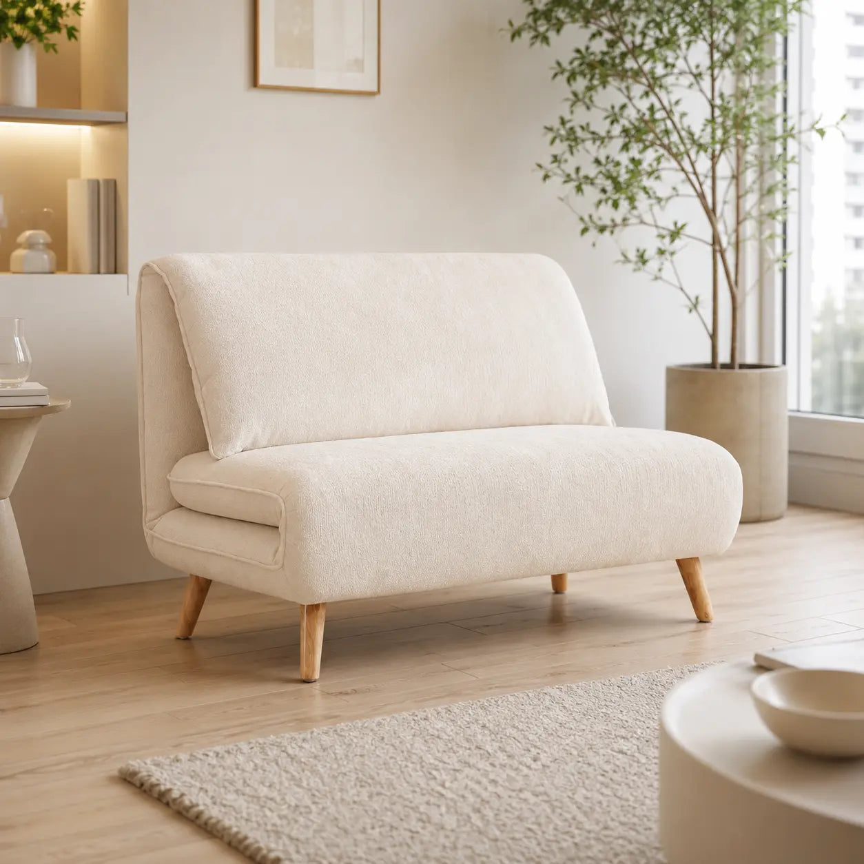 Orsian Fabric Sofa Bed (Water Repellent & Pet Friendly)