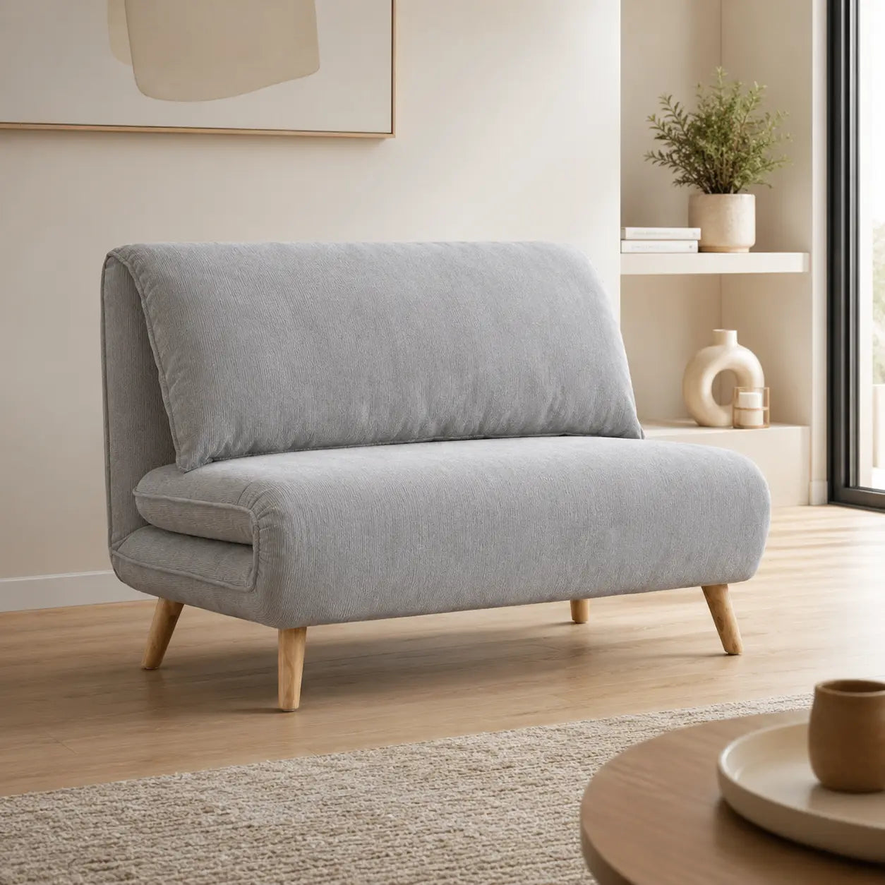 Orsian Fabric Sofa Bed (Water Repellent & Pet Friendly)