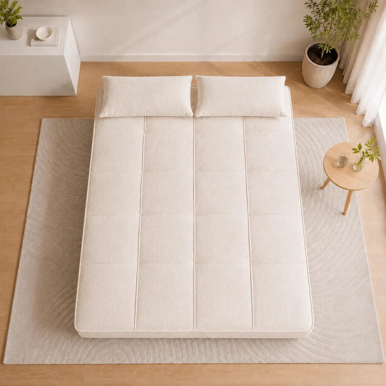 Viresto Fabric Sofa Bed (Water Repellent & Pet Friendly)
