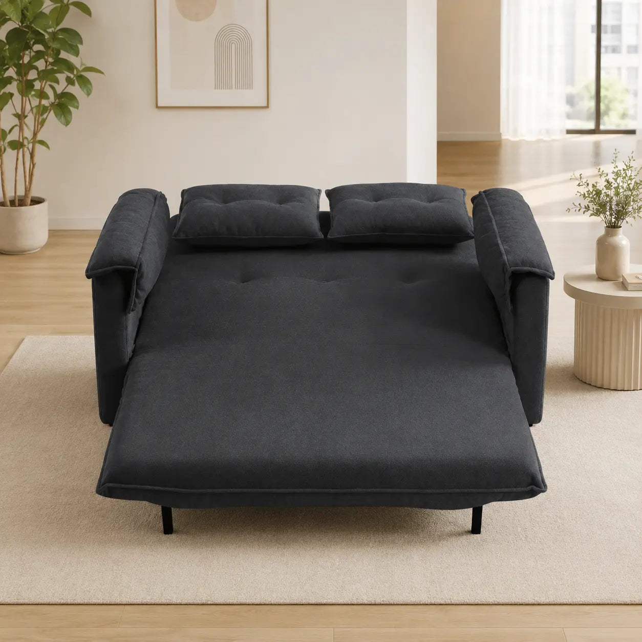 Faldris Fabric Sofa Bed (Water Repellent & Pet Friendly)