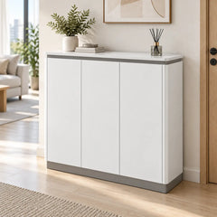 Taviona 3-Door Shoe Cabinet (105cm)