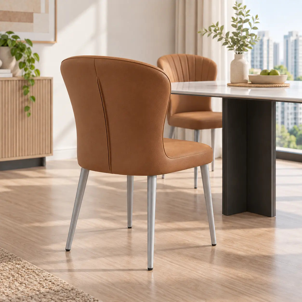 Bellcira Leather Dining Chair