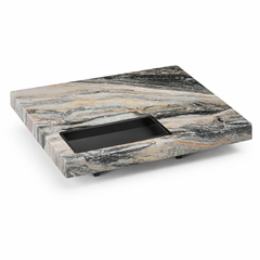 Aurevia Luxury Stone Box Coffee Table