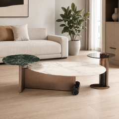 Marovelle Luxury Stone Theater Coffee Table